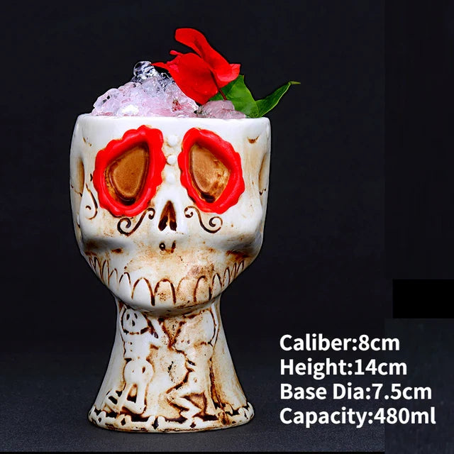 Hawaii Ceramic Tiki Mugs Pi-Mart