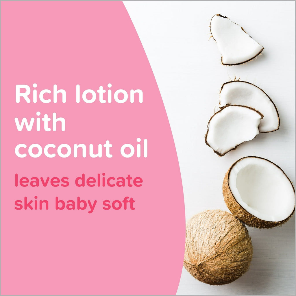 Johnson's Moisturizing Pink Baby Body Lotion with Coconut Oil, 27.1 oz EasyOptionXY LLC