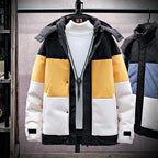 Youth Warm And Thick Hooded Cotton Jacket Pi-Mart
