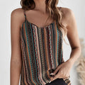Ladies' Fashionable Geographical Print Retro Camisole Top - SJB-DIAMOND ELITES