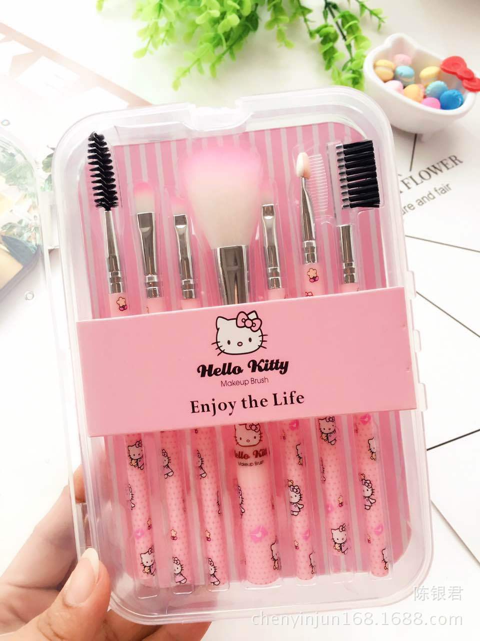 Hello Kitty Makeup Brush Set - SJB-DIAMOND ELITES