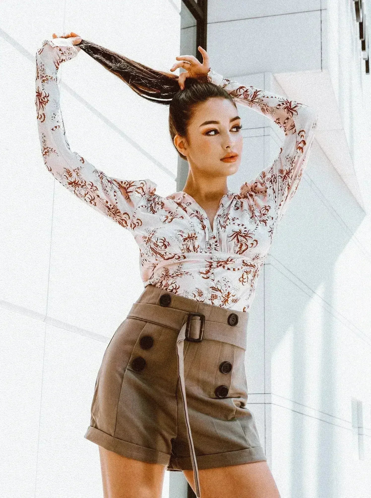 The Manet Jeweled Blouse - SJB-DIAMOND ELITES