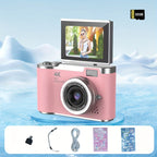 New high-definition digital camera Simple operation of buttons to take photos and videos Beginner entry CCD card machine surprise gift for friends You can choose to use a 32G memory card for direct storage and use portable-mu Lootquake LLC