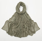 MH088 Long curly Rayon Hijab