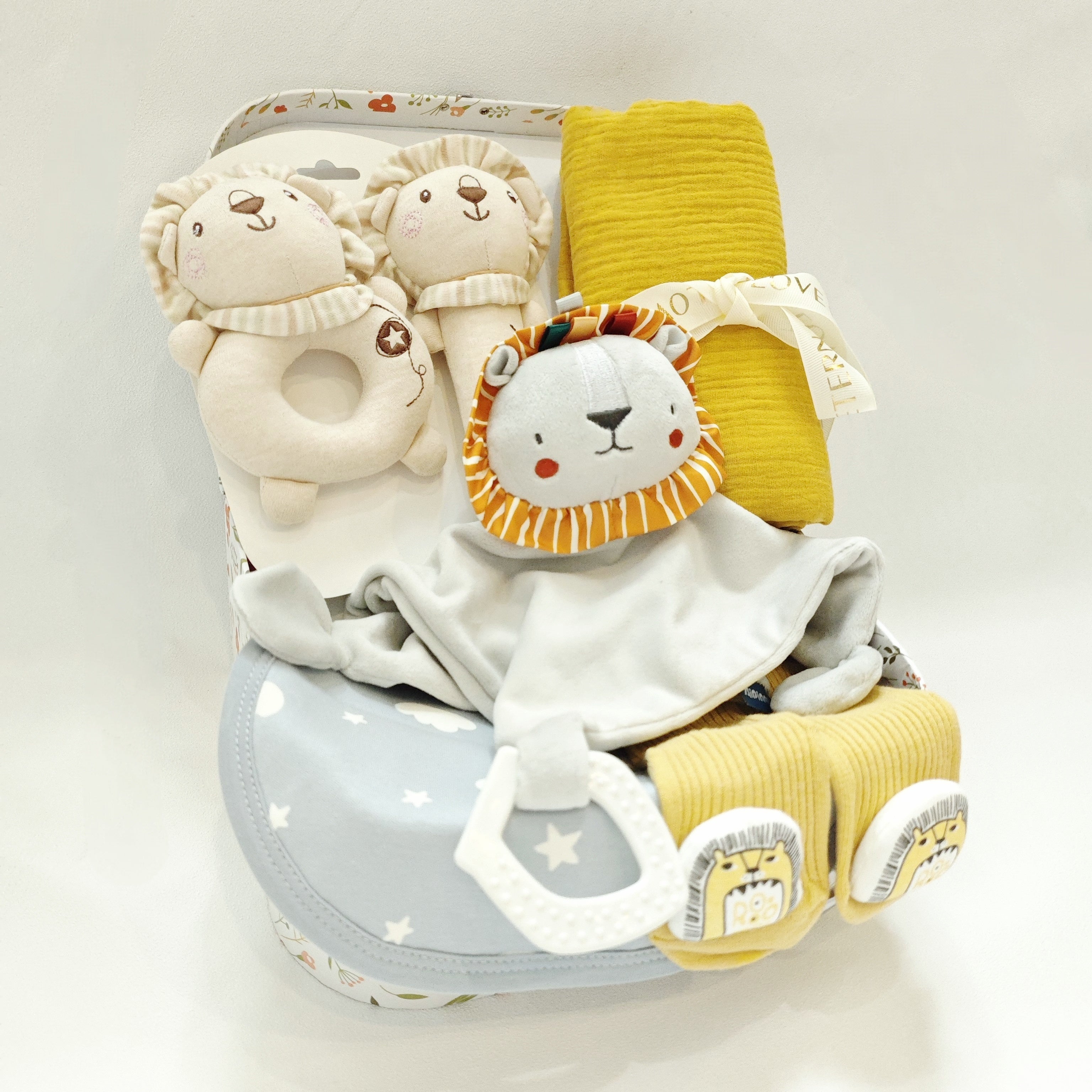 MOVEBO Youngsters Essentials Gift Set - Soft Cotton Blanket, Bath Towel & Rattle - Perfect Youngsters Shower Gift for Boys & Girls Lootquake LLC