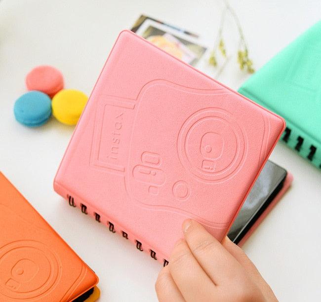 68 Pockets Mini Instant Polaroid Photo Album Picture Case for Fujifilm Mini Film 7s 8 25 50s 90  mini Polaroid album  Paper Baby Family Scrapbook Albums DIY Memorable Gifts For Loved Ones Stevvex