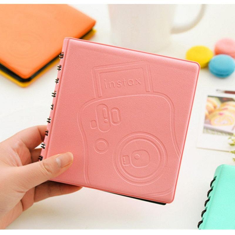 68 Pockets Mini Instant Polaroid Photo Album Picture Case for Fujifilm Mini Film 7s 8 25 50s 90  mini Polaroid album  Paper Baby Family Scrapbook Albums DIY Memorable Gifts For Loved Ones Stevvex
