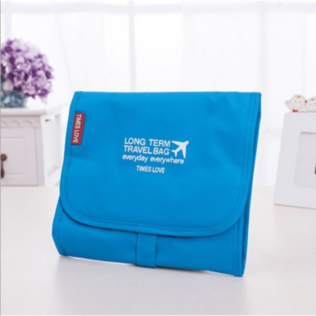 Outdoor Travel Toiletry Bags,Waterproof 3-in-1 Foldable Wash Bag, Makeup Hook Storage Bag, Toiletry Bag organizer, - SJB-DIAMOND ELITES