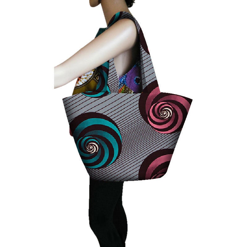 Batik print handbag Pi-Mart