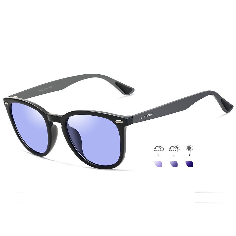 Luxury Unisex Aluminum+TR90 Men's Photochromic Mirror Sunglasses Eyewear Accessories Sunglasses For Women - SJB-DIAMOND ELITES