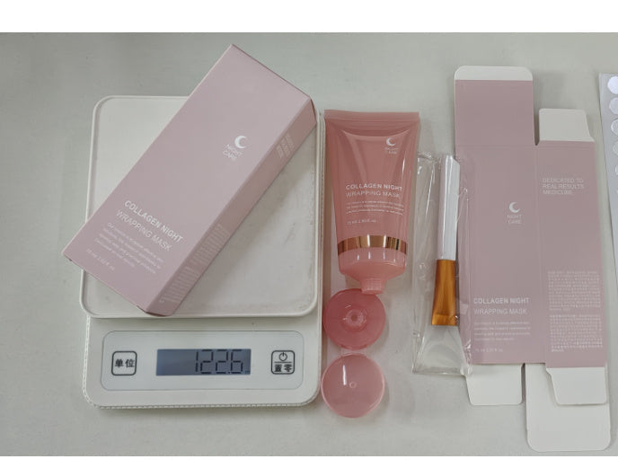 Face Night Mask Collagen Wrapping Mask Natural Ingredients Firming Elasticity & Hydration Anti-wrinkle For Skin Care Lootquake LLC