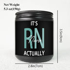 1pc Lavender Scented Candle 5.3oz Soybean Wax Best Nurse Ever Gifts Idea for Women Men RN Friend Nursing Supervisor Bestie Guy Cowoker Him Her on Practitioner School Nurse Graduation Thank You Appreciation Birthday Christmas Lootquake LLC