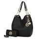 MKF Collection Ashley Hobo Shoulder Handbag by Mia K.(Color Red) EasyOptionXY LLC