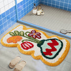 Huahua Bathroom Floor Mat Is Absorbent And Non-slip Pi-Mart