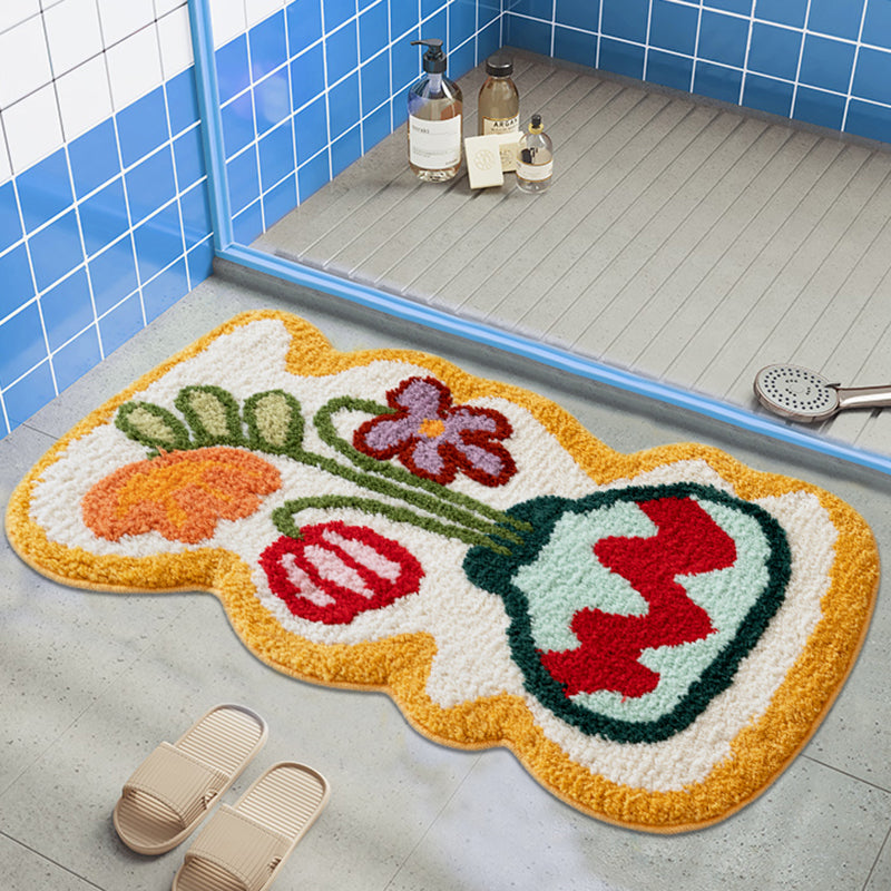 Huahua Bathroom Floor Mat Is Absorbent And Non-slip Pi-Mart