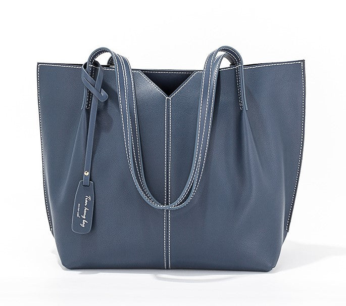 Large Top Handle Hobo Women's Commuter Genuine Leather Tote Shoulder bag Big Capacity H071804 - SJB-DIAMOND ELITES