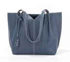 Large Top Handle Hobo Women's Commuter Genuine Leather Tote Shoulder bag Big Capacity H071804 - SJB-DIAMOND ELITES
