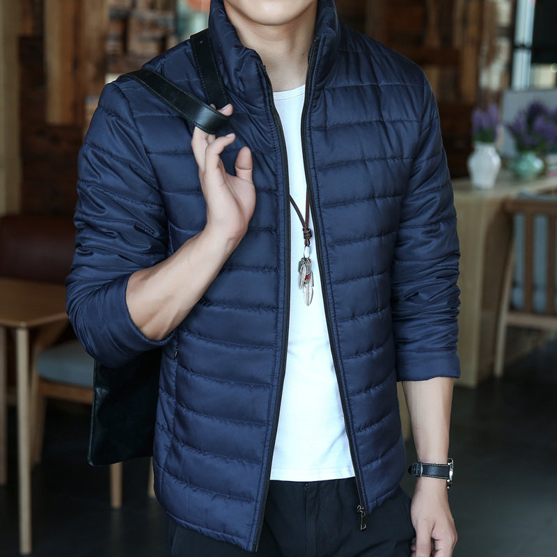 Short Stand-up Collar Padded Jacket To Keep Warm And Slim Winter Clothes In Winter