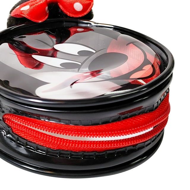 Minnie Mouse Coin Purse with Two Removeable Hair Clips, Multicolor EasyOptionXY LLC