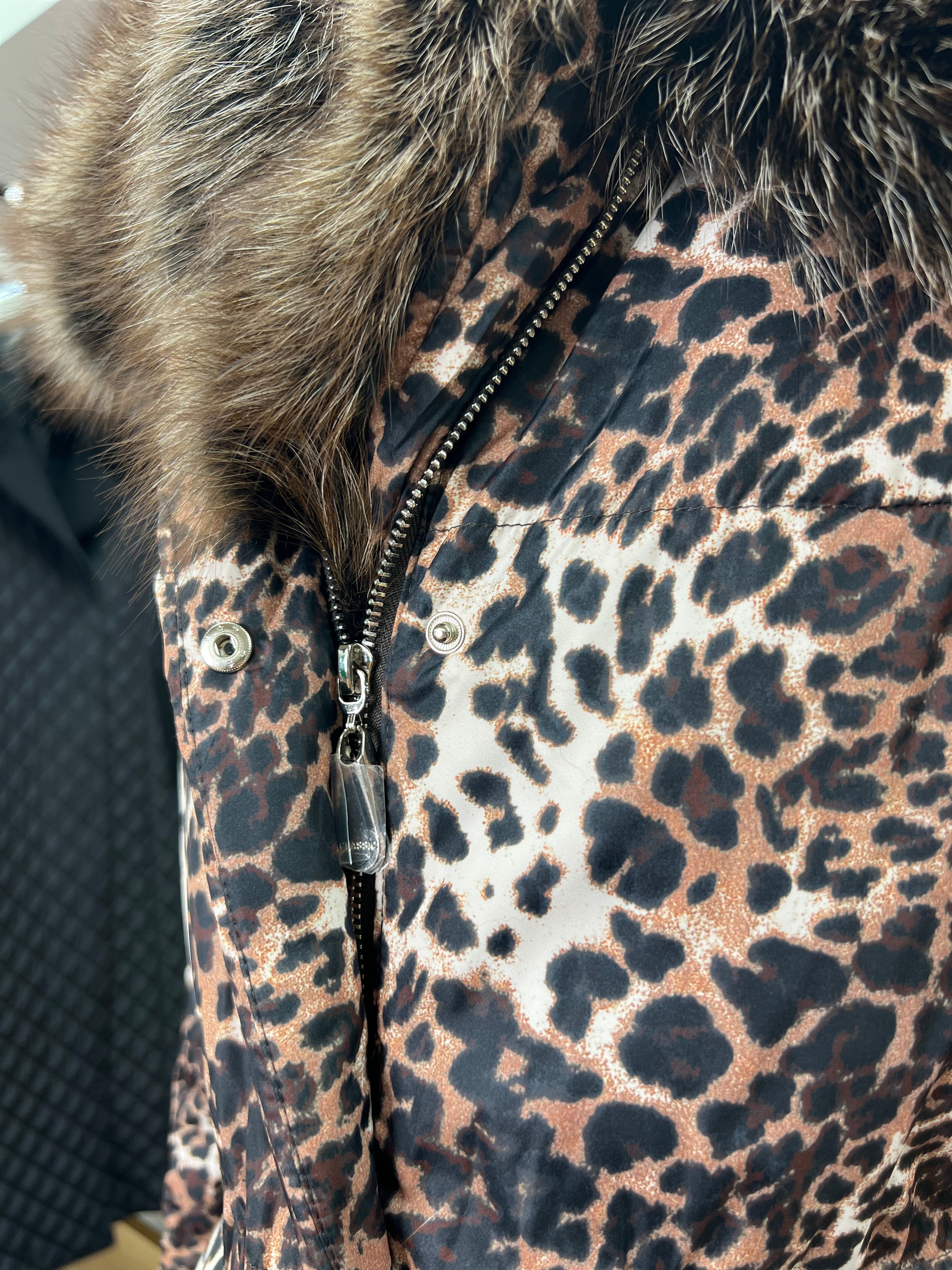 Genuine Silver Fox Down Insulated Parka - SJB-DIAMOND ELITES