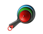 Kitchen Gadget Wide Mouth Narrow Mouth Folding Plastic Funnel Three-piece Suit Pi-Mart
