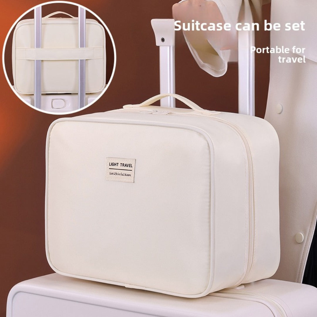 Double-layer partition shoe storage bag, outdoor travel travel supplies shoe bag, sports fitness waterproof shoe storage bag - SJB-DIAMOND ELITES