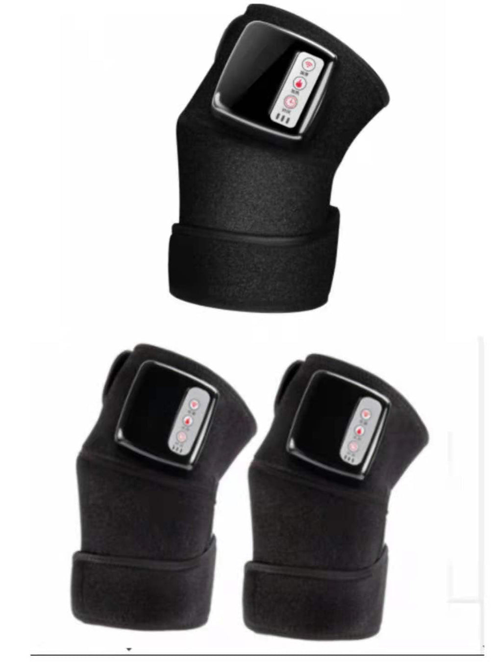 Electric Infrared Heating Knee Massager Wrap Elbow Joint Support Vibration Therapy Physiotherapy Machine Pain Relief Massageador Pi-Mart