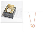 Simple Stainless Steel Plating Love Engraved Necklace Pi-Mart