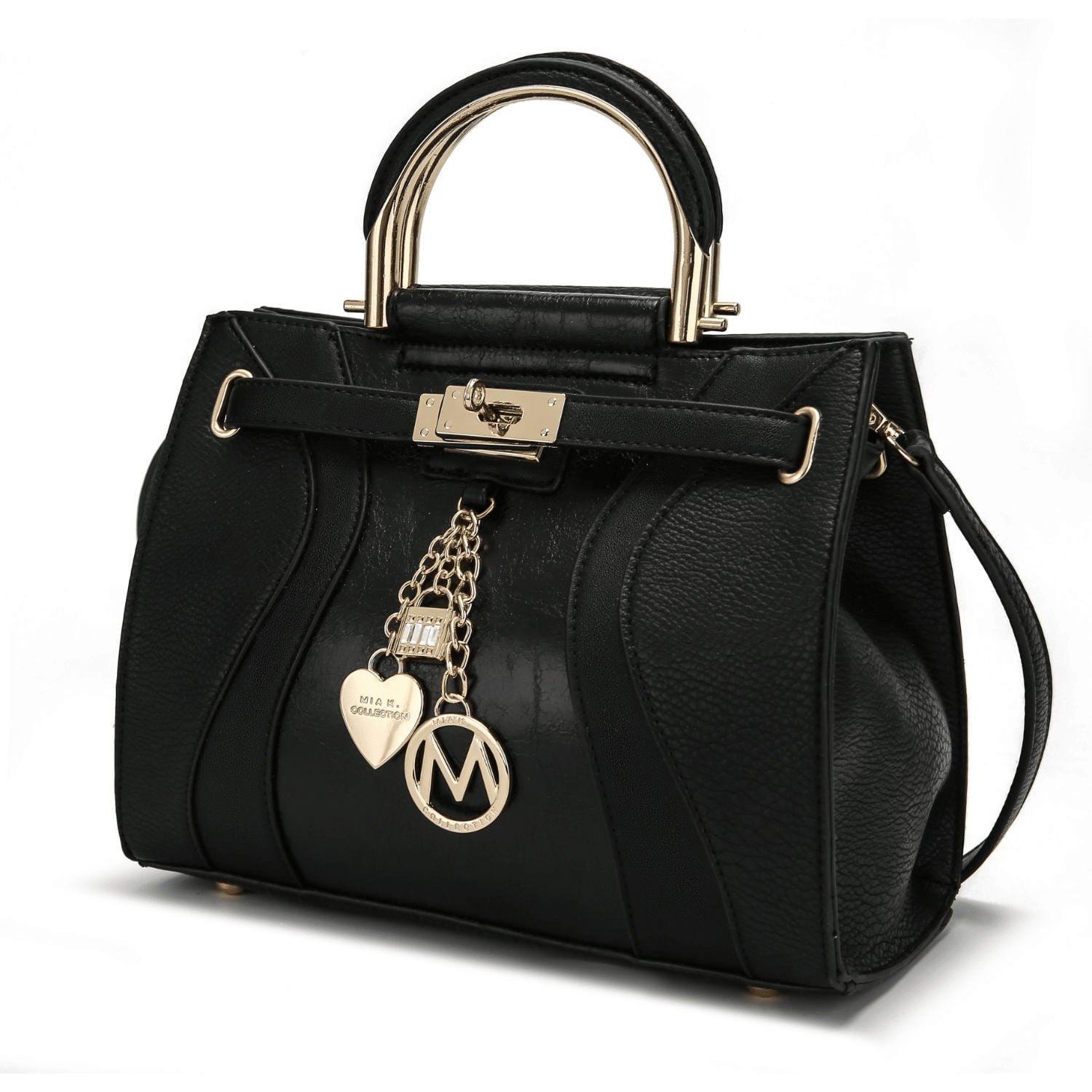 MKF Collection Caddy Phone Wallet Crossbody Cassia Medium Satchel HandHandbag by Mia K.(Color Blush) EasyOptionXY LLC