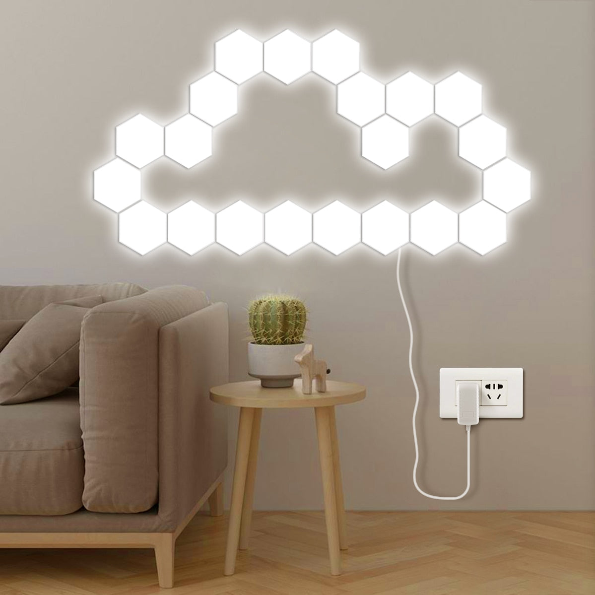Hexagon LED Lamp - SJB-DIAMOND ELITES