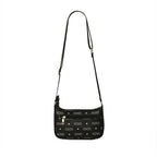 XOXO Medium Black Urban Heart Cross Body Handbag with Purse for Women. EasyOptionXY LLC