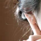 Plated Silver Gold Flower Earrings Pi-Mart