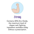 Desitin Maximum Strength Baby Diaper Rash Cream with Zinc Oxide, 4 oz