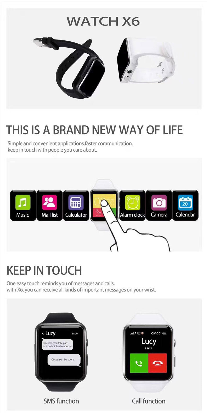 Smartwatch precision full-fit process Pi-Mart