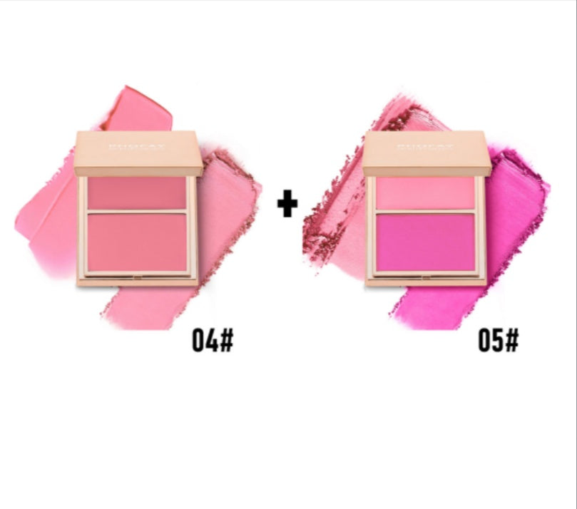 PHOFAY Double-Take Cream & Powder Blush Duo Pi-Mart