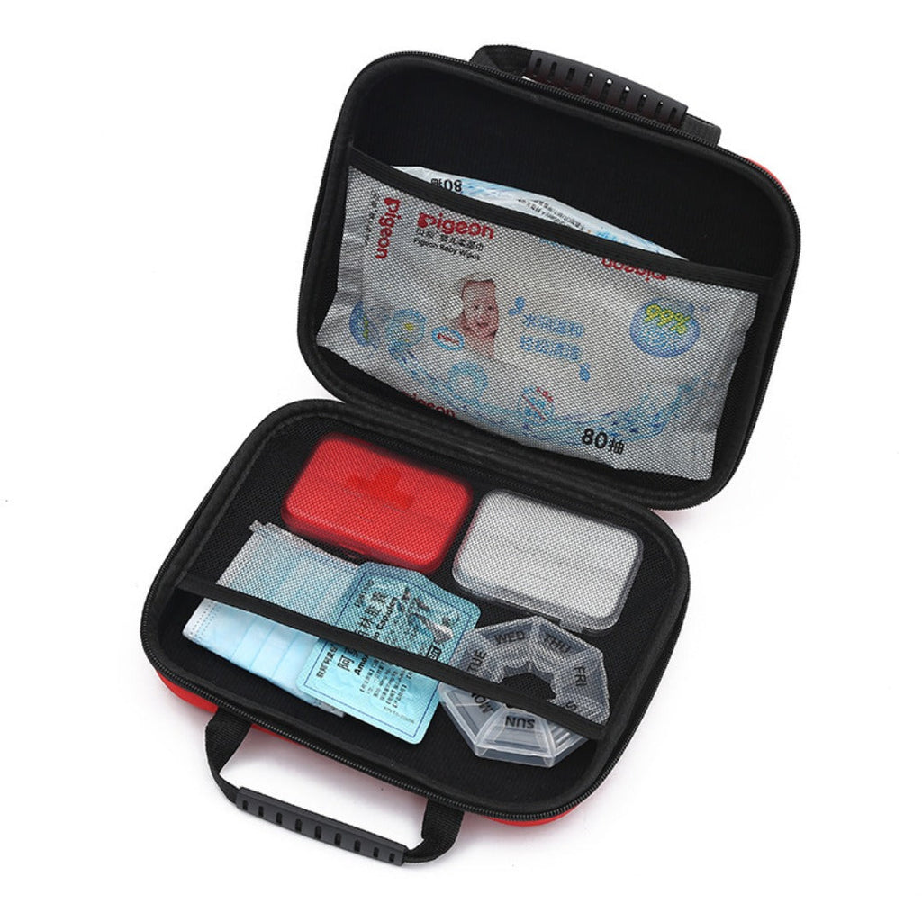 EVA first aid kit, outdoor storage camping emergency bag, large capacity portable medicine storage bag, car home rescue bag - SJB-DIAMOND ELITES