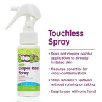 Boogie No-Rub Liquid Diaper Rash Spray with Zinc Oxide, 1.7 fl oz