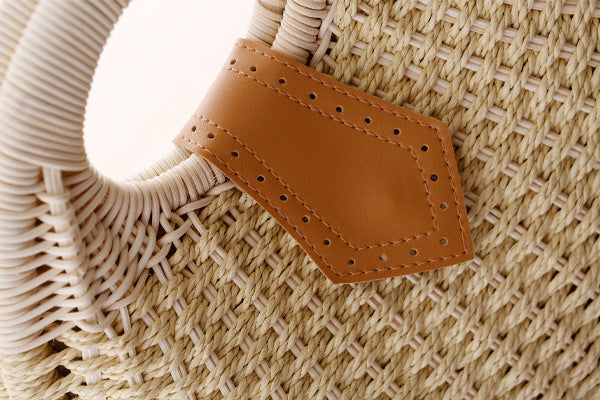 Rattan handbag Pi-Mart