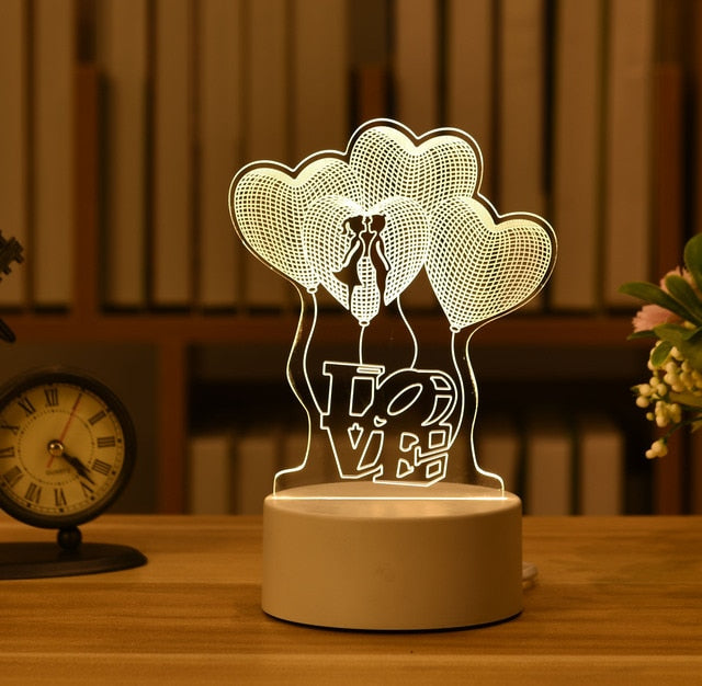 Kids 3D LED Creative Night Lamp - SJB-DIAMOND ELITES