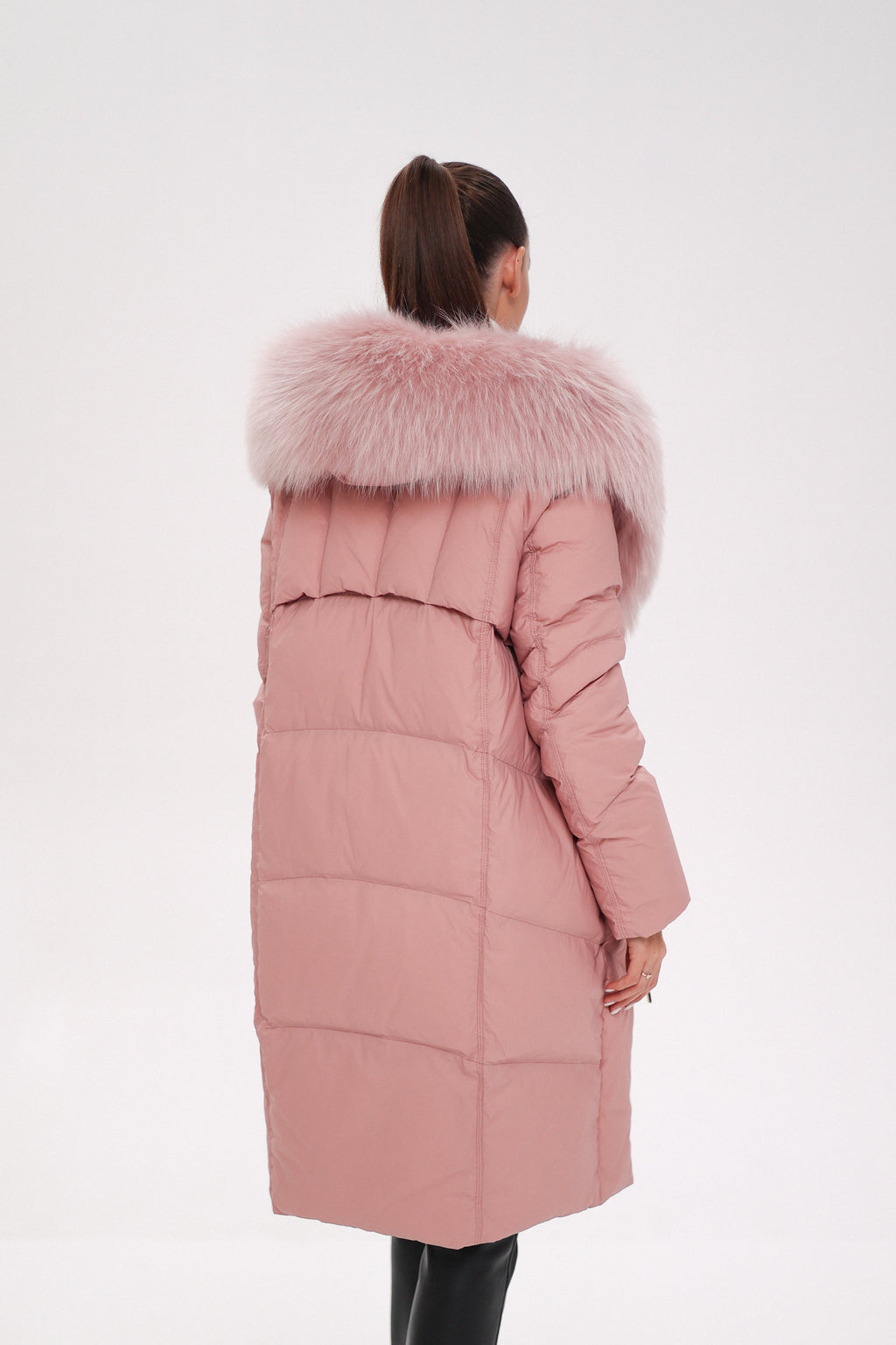 Genuine Fox Down Coat - SJB-DIAMOND ELITES