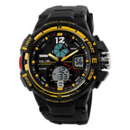 Fashion Digital Army Military Watch Mens Sports  Wristwatch  Shock Resist Clock Quartz Watch Waterproof 50M - SJB-DIAMOND ELITES