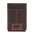 Genuine Dickies Men's RFID Leather Magnetic Front Pocket Wallet