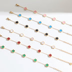 Flower Charm Bracelets Pi-Mart