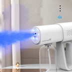 Electric Sanitizer Sprayer Handheld Blue Light Nano Steam Disinfection Spray Gun Home Car Wireless USB Humidifier Atomizer Pi-Mart