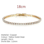Fashion Multicolor Tennis Bracelet for Women Pi-Mart