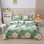 New Cotton Bed Cover Three-piece Set Pi-Mart