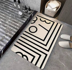 Soft Diatom Mud Floor Mat Bathroom Absorbent Non-slip Pi-Mart