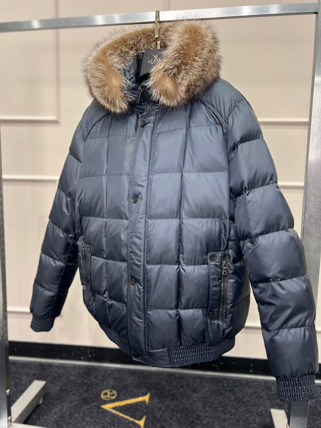 Genuine Fur Trim Sorona® Insulated Puffer Jacket - SJB-DIAMOND ELITES