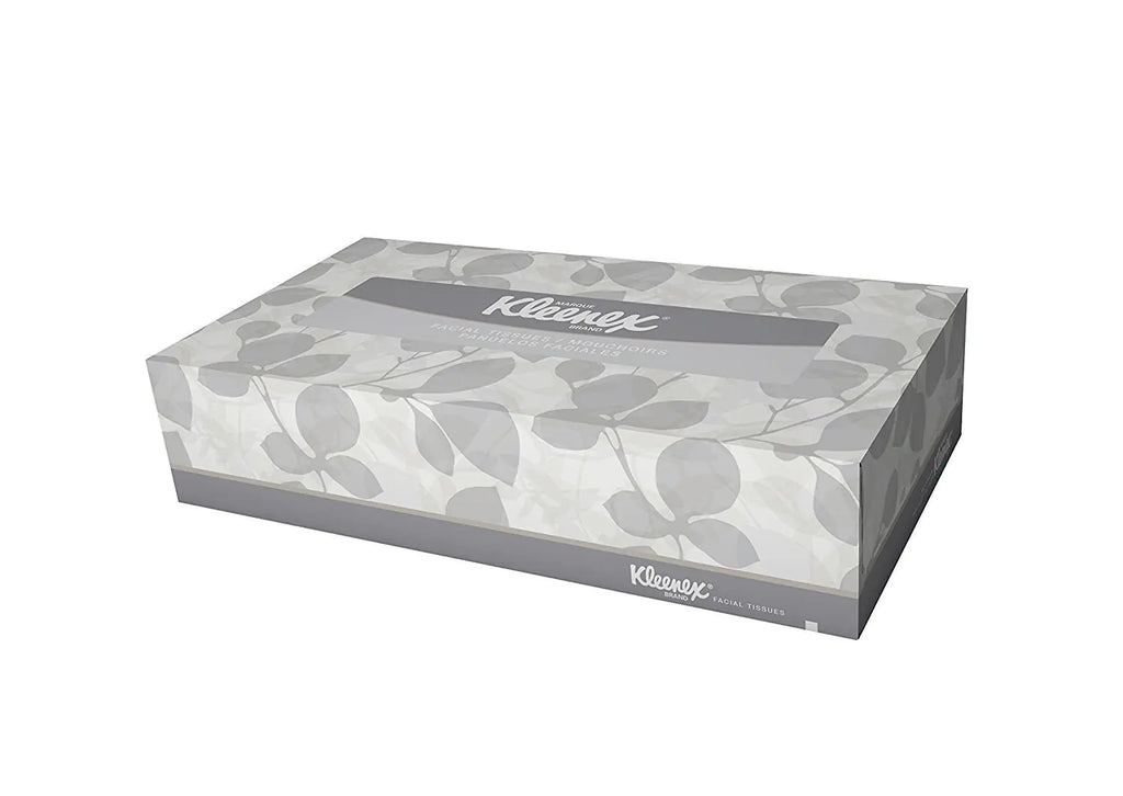 Kleenex White Facial Tissue 2-Ply Pop-Up Box 125 Sheets (Pack of 8) Pi-Mart