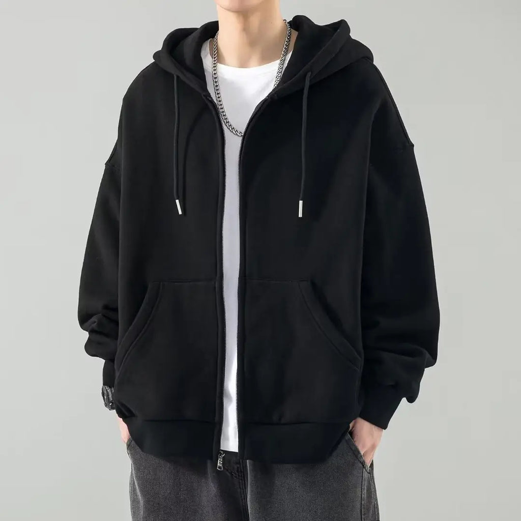 Men's Hooded Jacket Autumn 2023 Casual Cardigan Pi-Mart